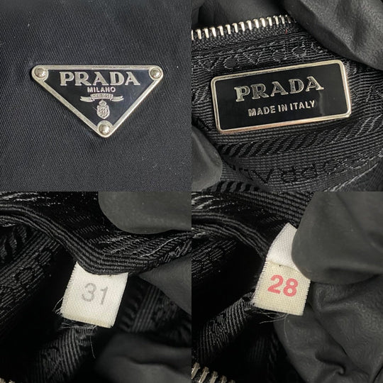 PRADA Shoulder Bag Nylon black