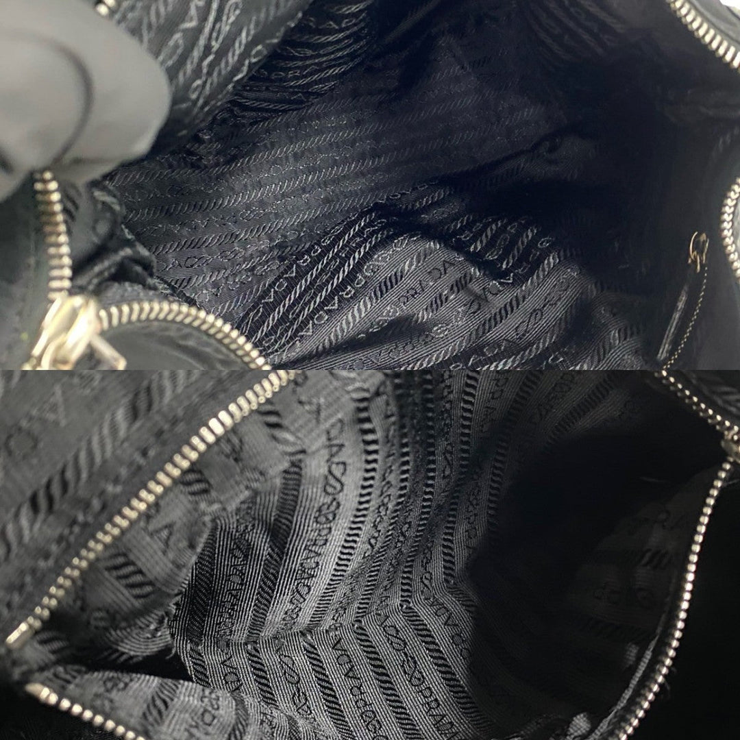 PRADA Shoulder Bag Nylon black