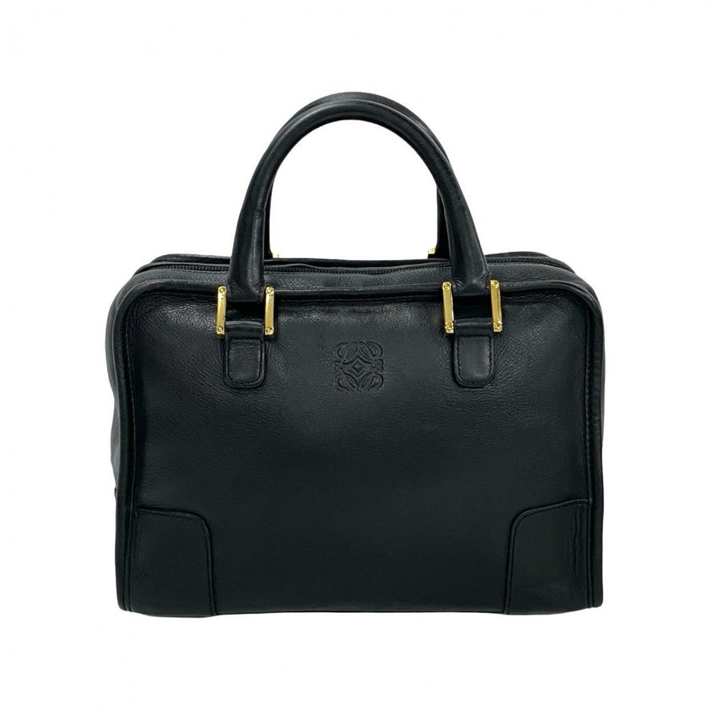 LOEWE Handbag leather black Amazona 28
