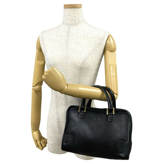 LOEWE Handbag leather black Amazona 28