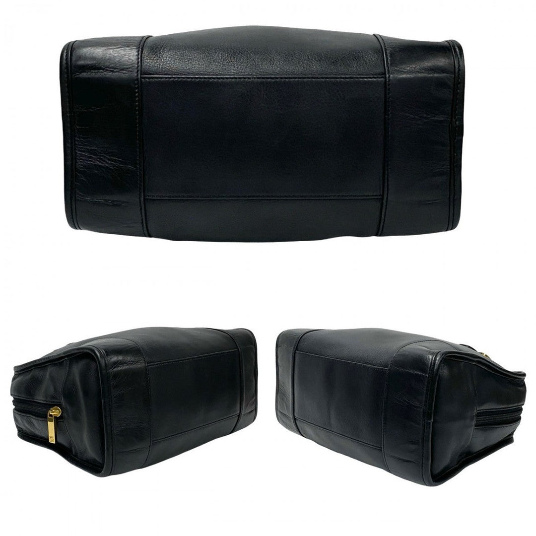 LOEWE Handbag leather black Amazona 28