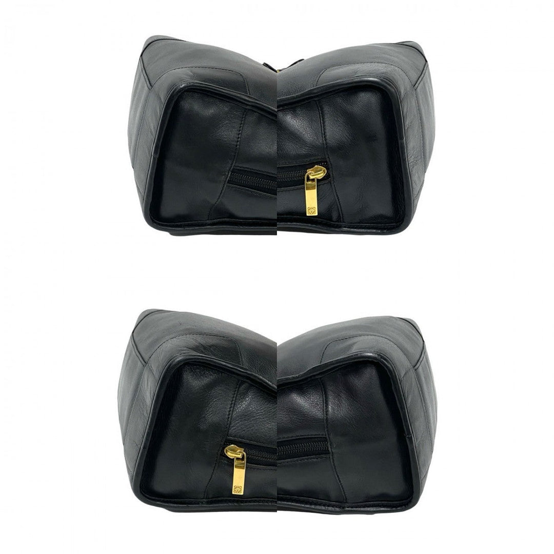 LOEWE Handbag leather black Amazona 28