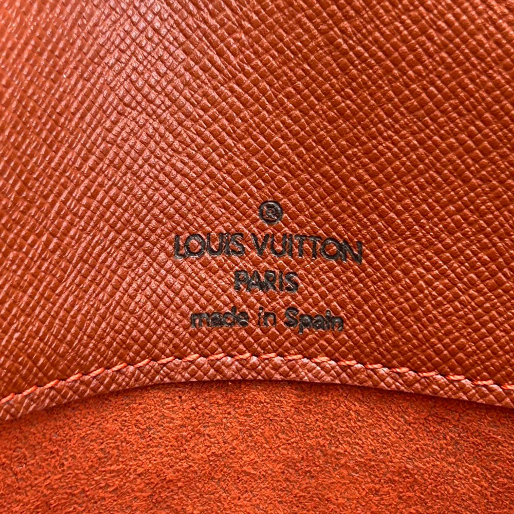 LOUIS VUITTON Shoulder Bag N51255 Damier Brown Musette Tango Women Used Authentic