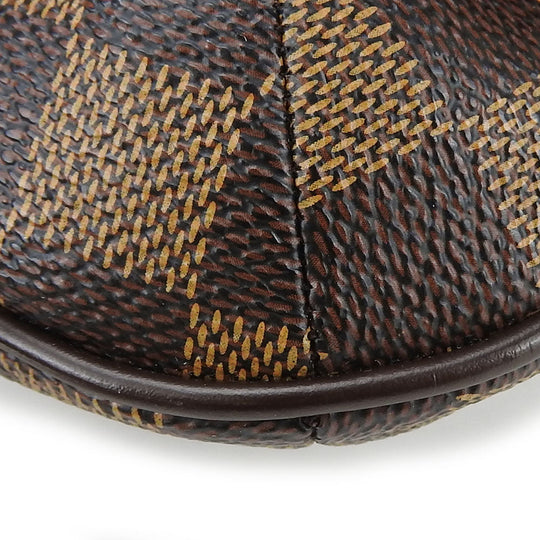 LOUIS VUITTON Shoulder Bag N51255 Damier Brown Musette Tango Women Used Authentic