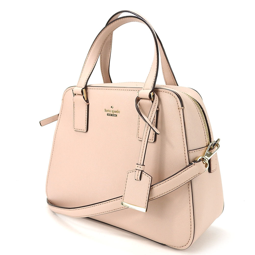 Kate Spade Handbag PXRU7445 leather pink Women Used Authentic