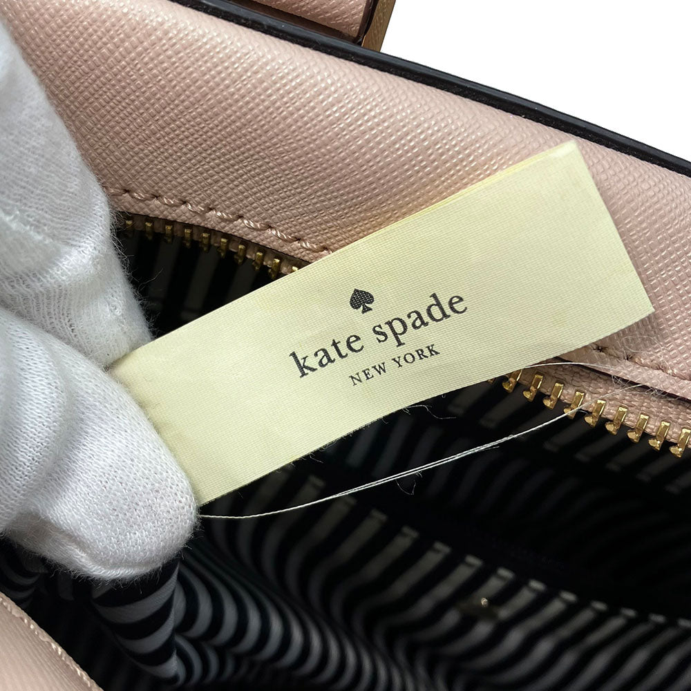 Kate Spade Handbag PXRU7445 leather pink Women Used Authentic