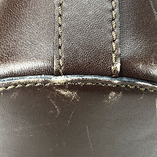 CELINE Tote Bag Canvas, Leather beige Sulky Women Used Authentic