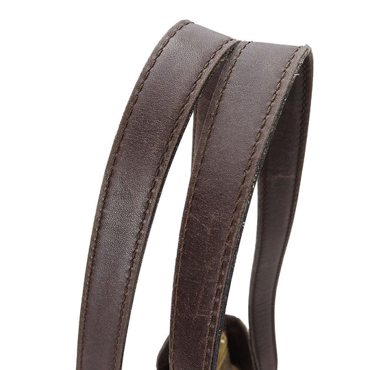 CELINE Tote Bag Canvas, Leather beige Sulky Women Used Authentic