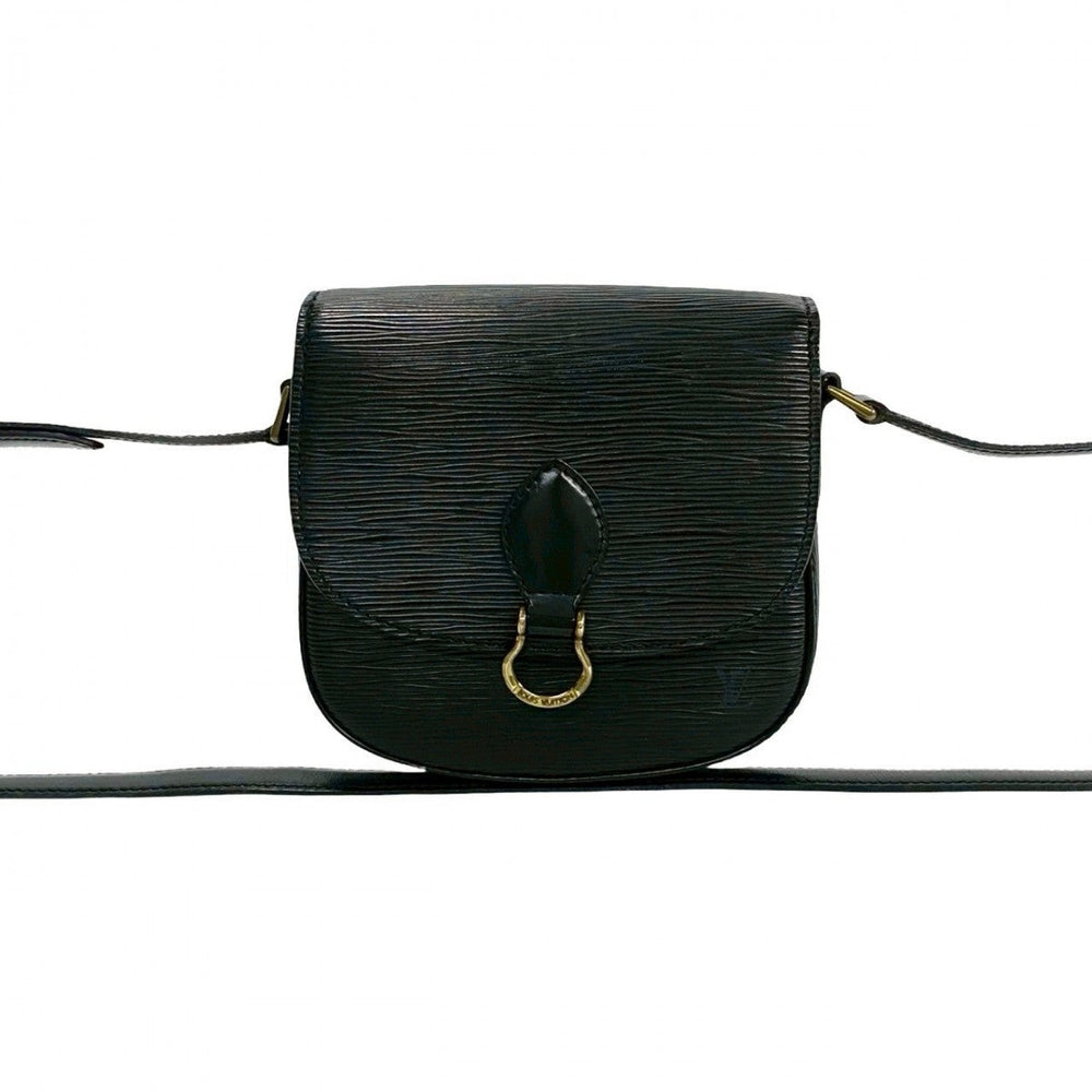 LOUIS VUITTON Shoulder Bag Epi Leather black Epi Mini Saint-Cloud