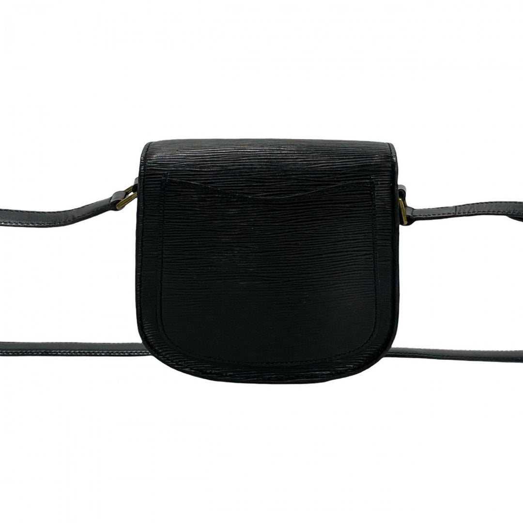 LOUIS VUITTON Shoulder Bag Epi Leather black Epi Mini Saint-Cloud