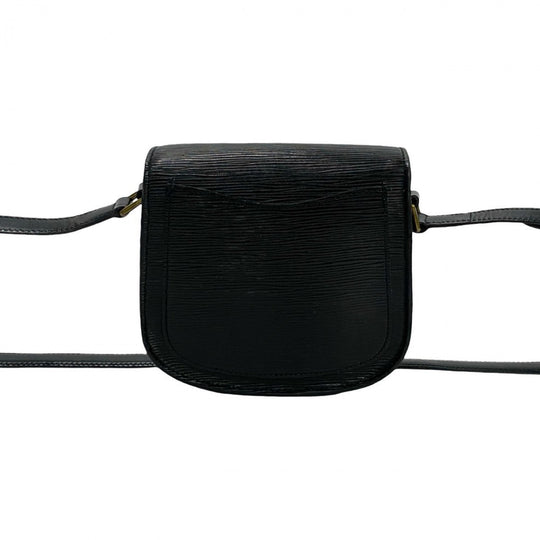 LOUIS VUITTON Shoulder Bag Epi Leather black Epi Mini Saint-Cloud