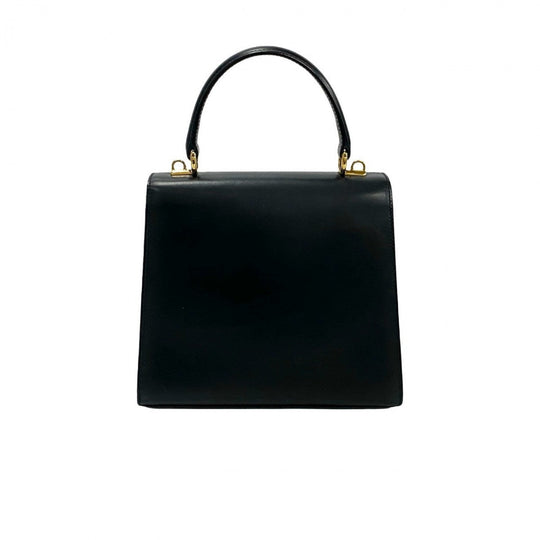 GUCCI Shoulder Bag Calfskin black Ready lock