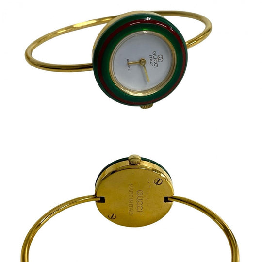 GUCCI Watches Gold Plated gold Change bezel