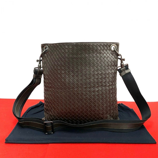 BOTTEGAVENETA Shoulder Bag leather Brown