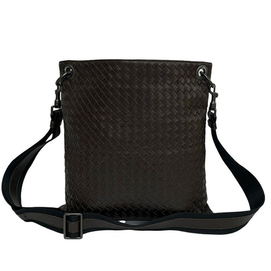 BOTTEGAVENETA Shoulder Bag leather Brown