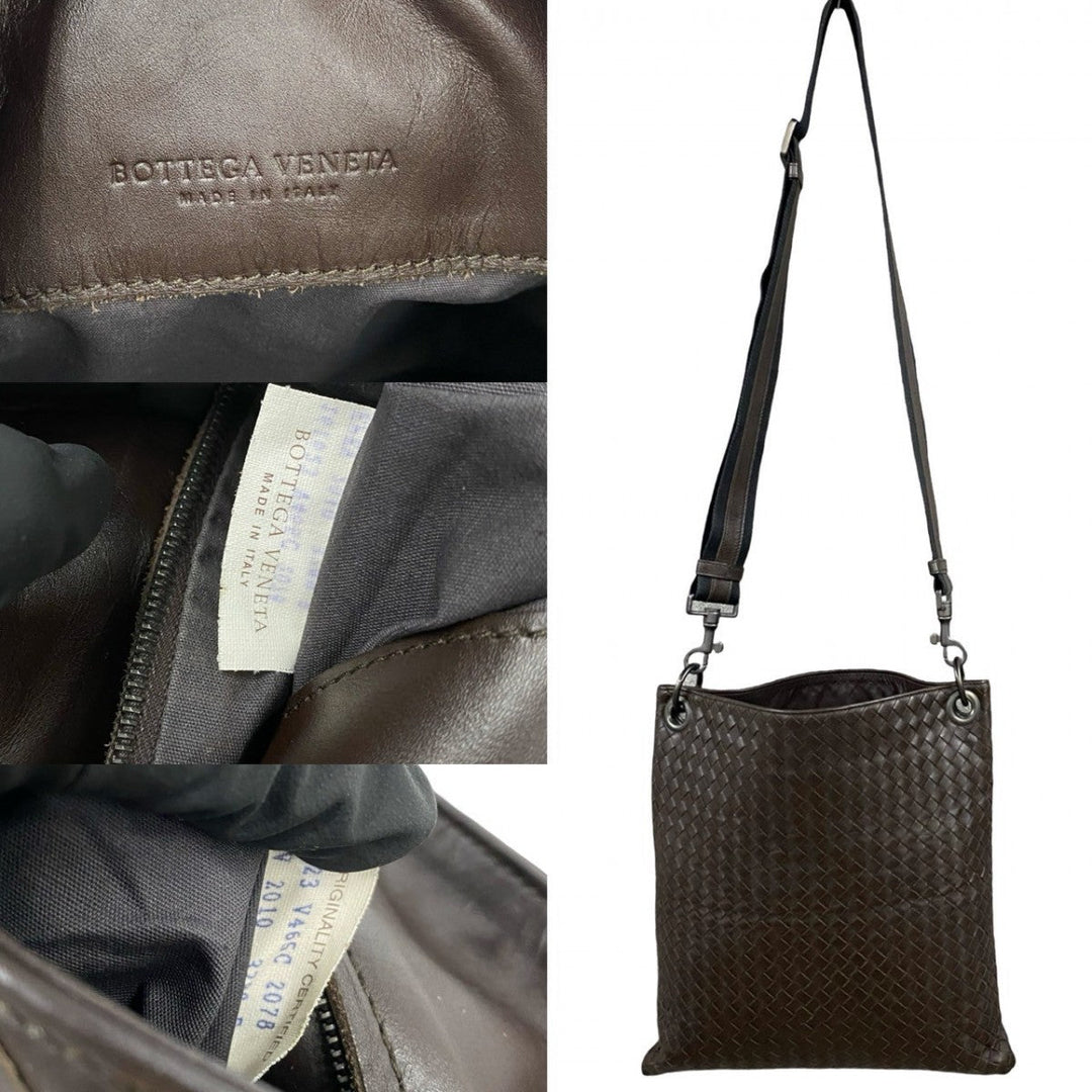 BOTTEGAVENETA Shoulder Bag leather Brown