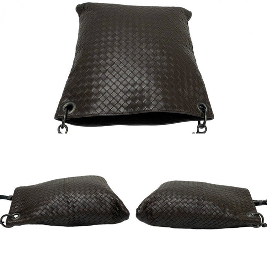 BOTTEGAVENETA Shoulder Bag leather Brown