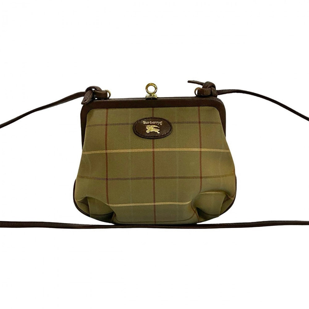 BURBERRY Shoulder Bag leather Brown