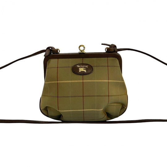 BURBERRY Shoulder Bag leather Brown