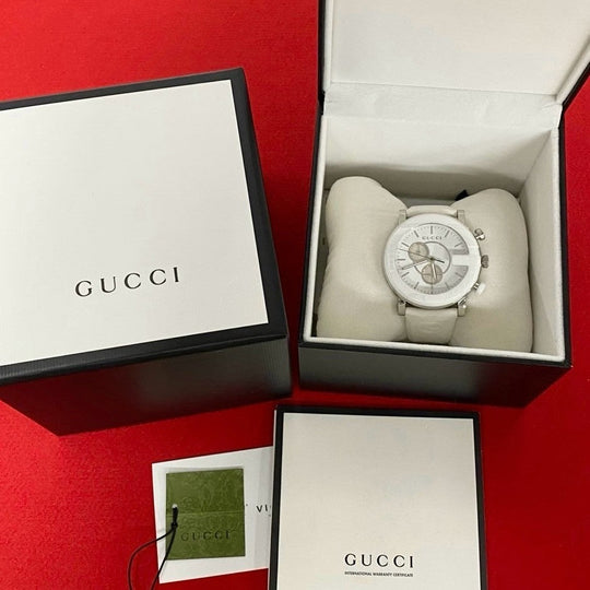 GUCCI Watches Stainless steel white G Chrono