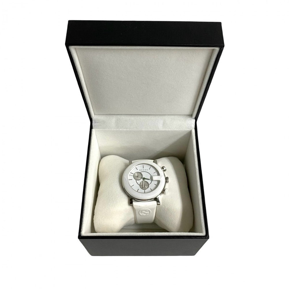 GUCCI Watches Stainless steel white G Chrono