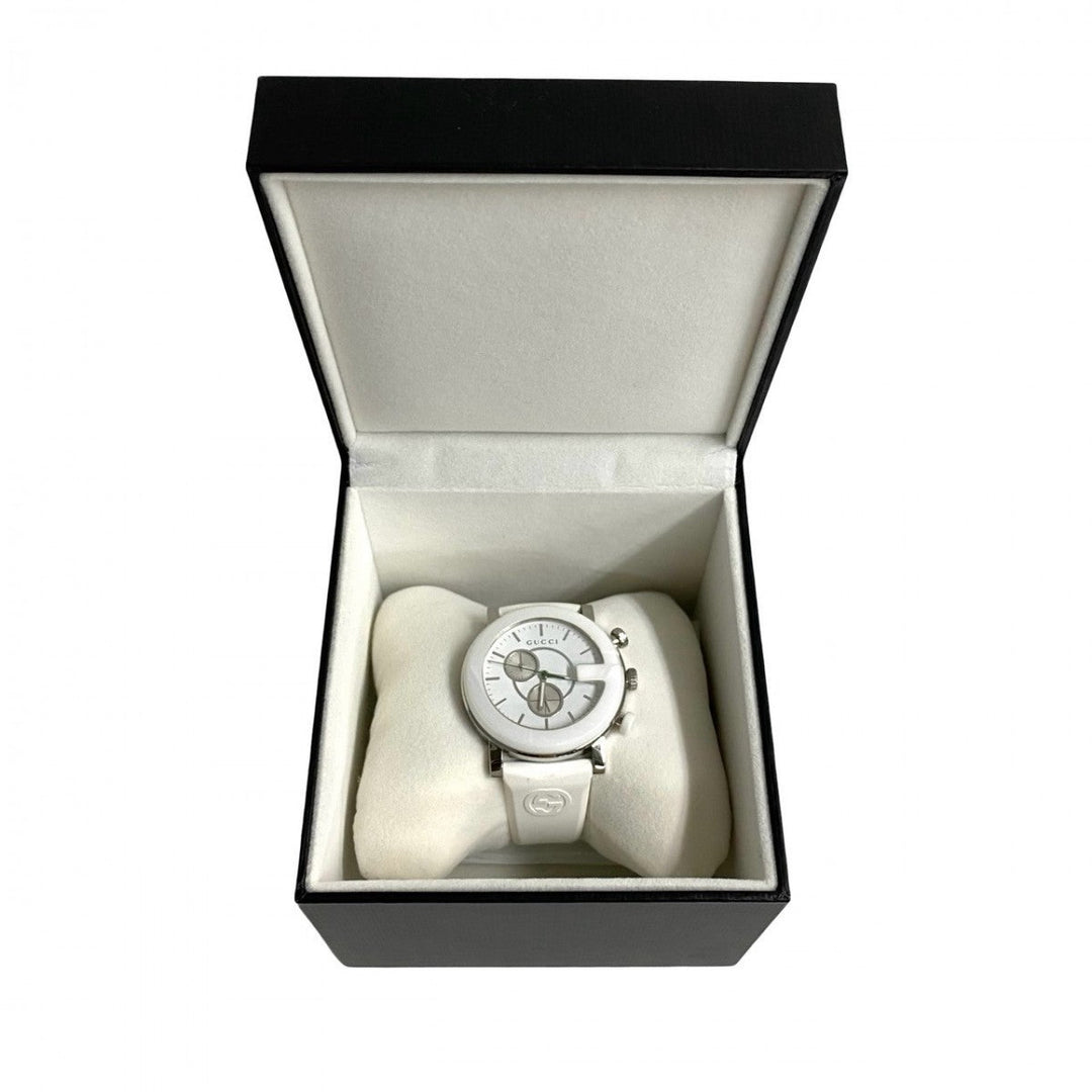 GUCCI Watches Stainless steel white G Chrono