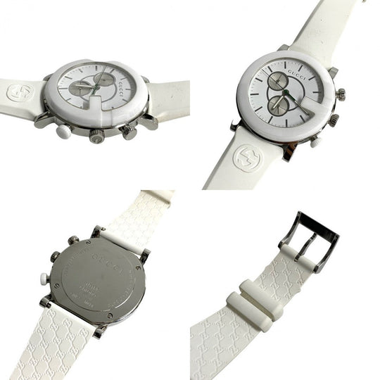 GUCCI Watches Stainless steel white G Chrono