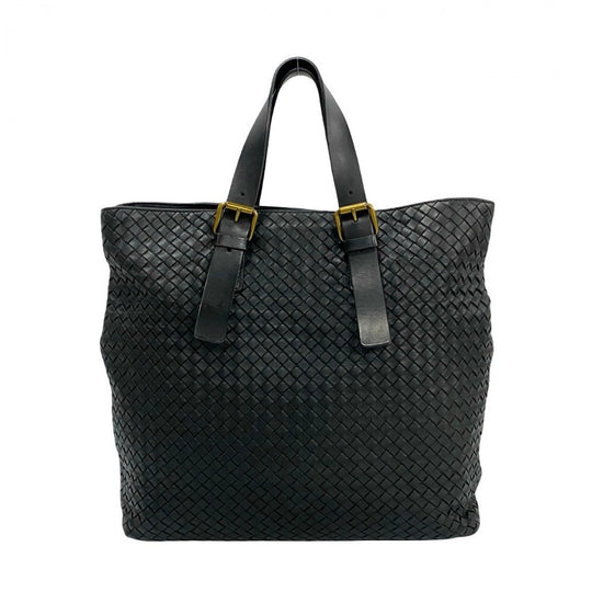 BOTTEGAVENETA Tote Bag leather black