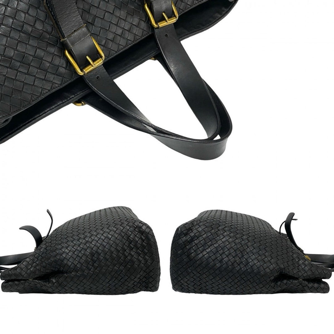 BOTTEGAVENETA Tote Bag leather black