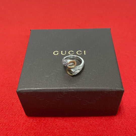 GUCCI Ring Silver925 Silver Horseshoe ring