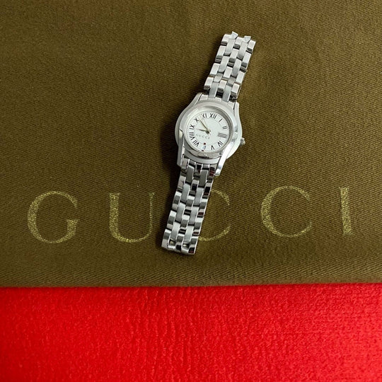 GUCCI Watches Stainless steel Silver G class 5500L