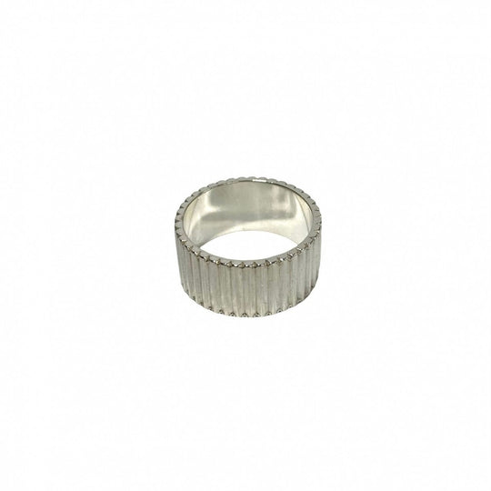GUCCI Ring Silver925 Silver Coin Edge Ring