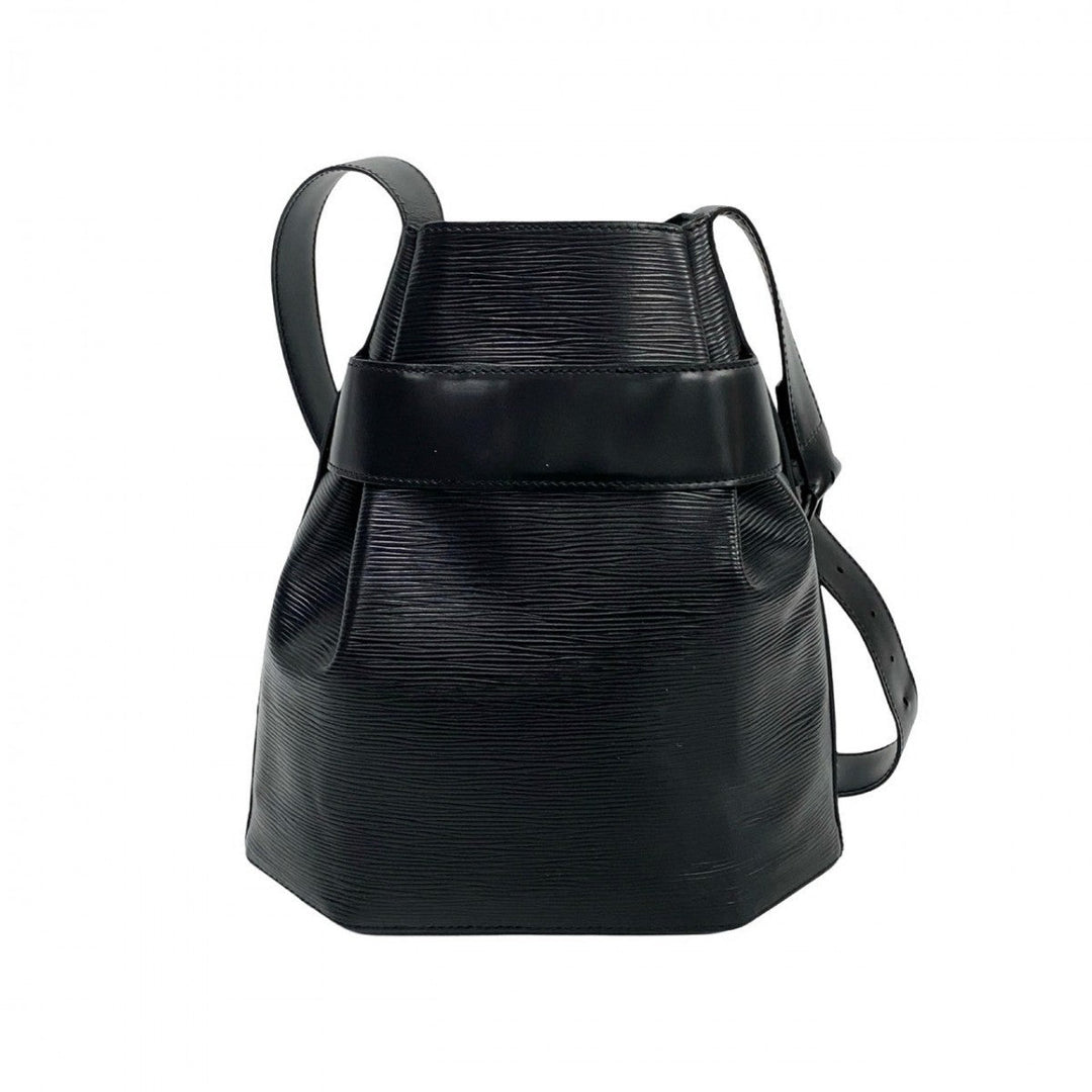 LOUIS VUITTON Shoulder Bag Epi Leather black Epi Sac De Paul PM