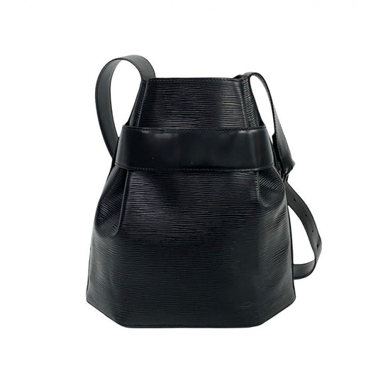 LOUIS VUITTON Shoulder Bag Epi Leather black Epi Sac De Paul PM