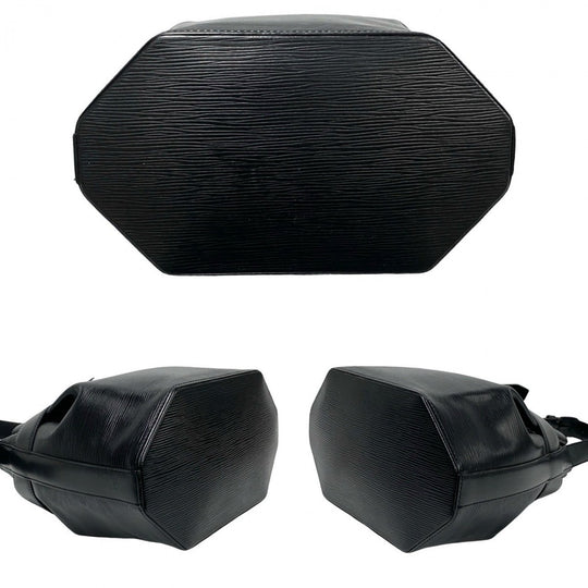 LOUIS VUITTON Shoulder Bag Epi Leather black Epi Sac De Paul PM