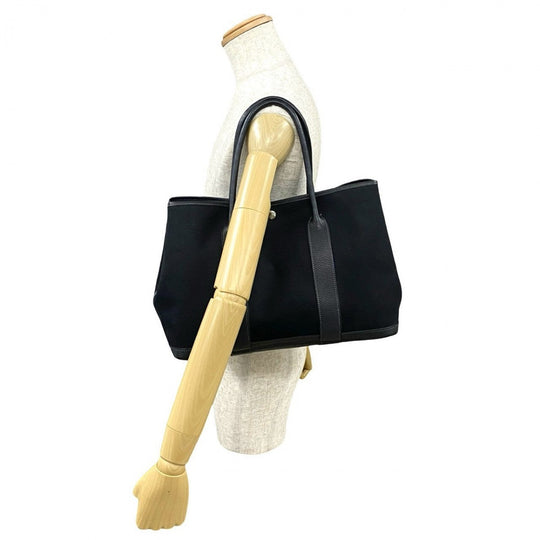 HERMES Handbag Towar Officier black Garden party PM