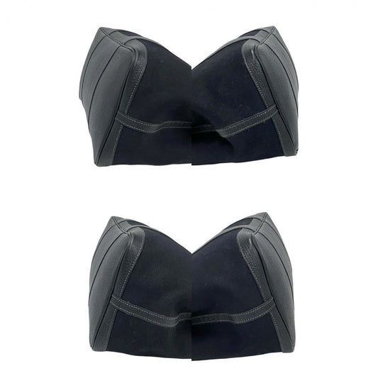 HERMES Handbag Towar Officier black Garden party PM