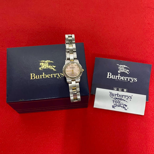 BURBERRY Watches Stainless steel Silver