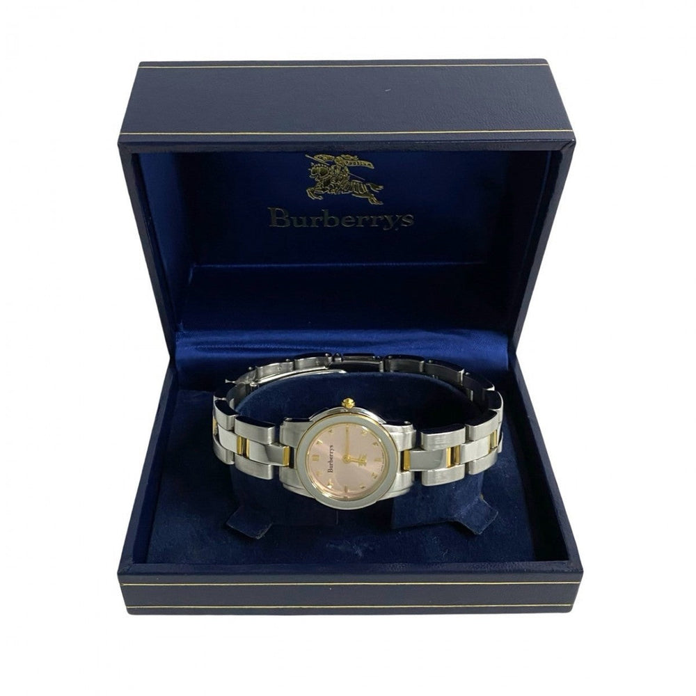BURBERRY Watches Stainless steel Silver