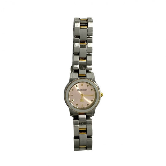 BURBERRY Watches Stainless steel Silver