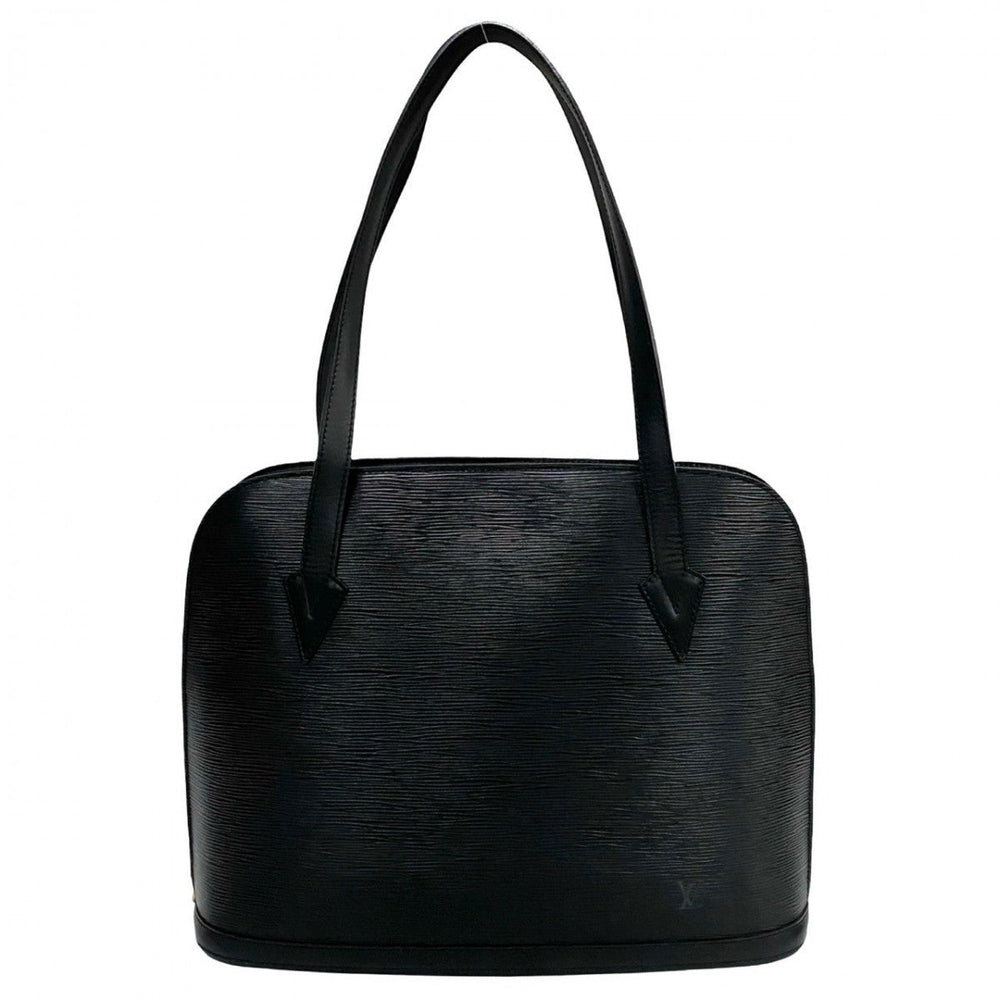 LOUIS VUITTON Tote Bag leather black Epi Ryu Sac