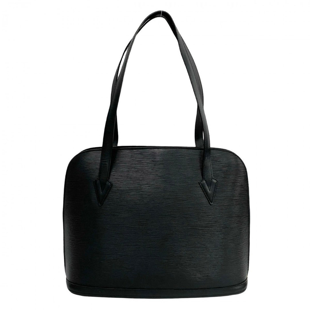 LOUIS VUITTON Tote Bag leather black Epi Ryu Sac