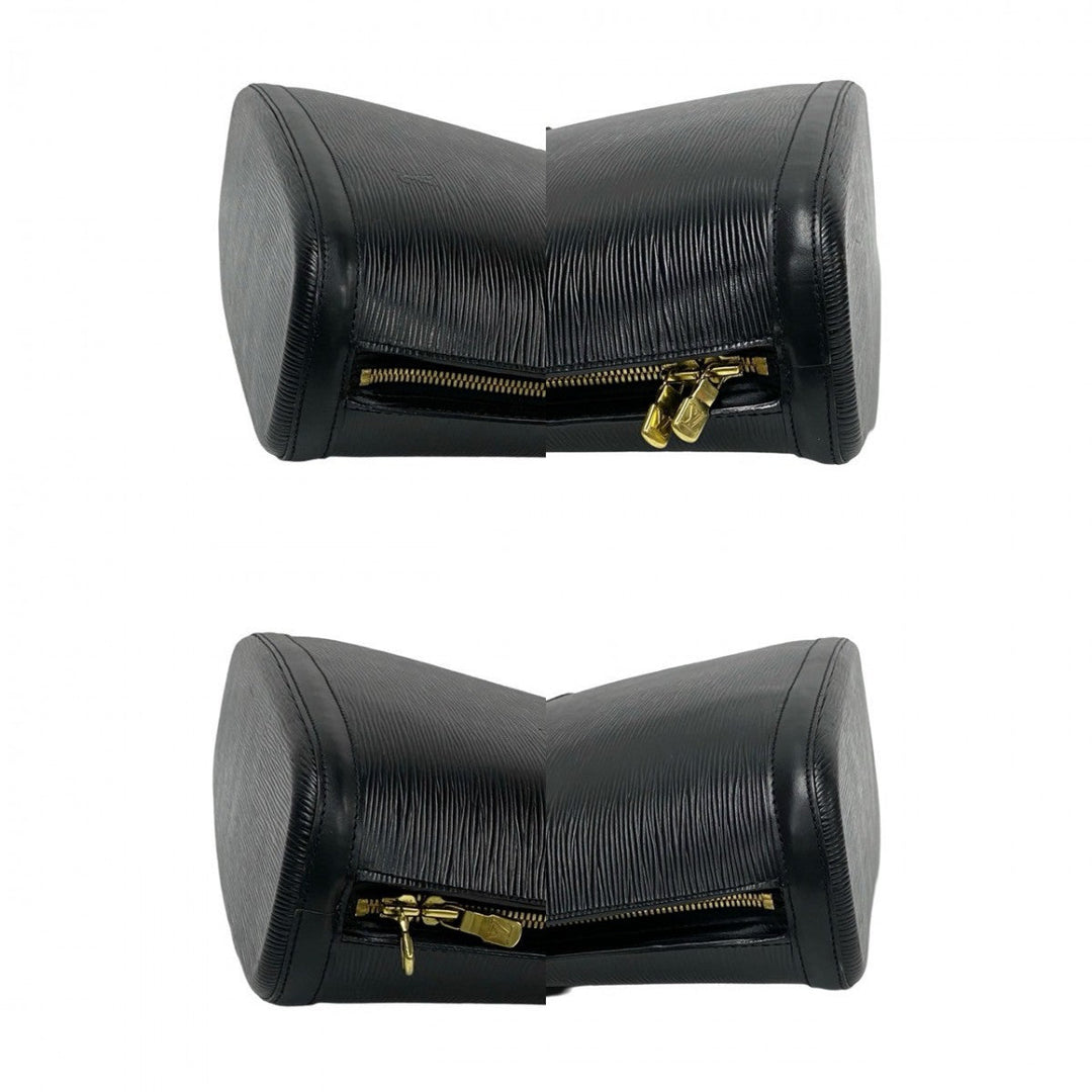 LOUIS VUITTON Tote Bag leather black Epi Ryu Sac