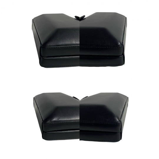GUCCI Shoulder Bag leather black Old Gucci