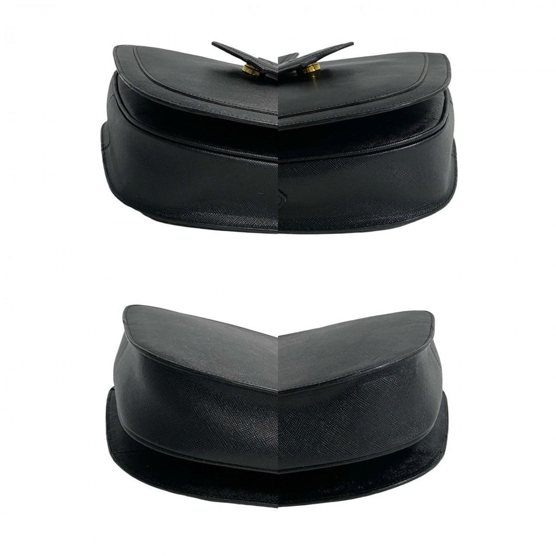 YVES SAINT LAURENT Shoulder Bag leather black