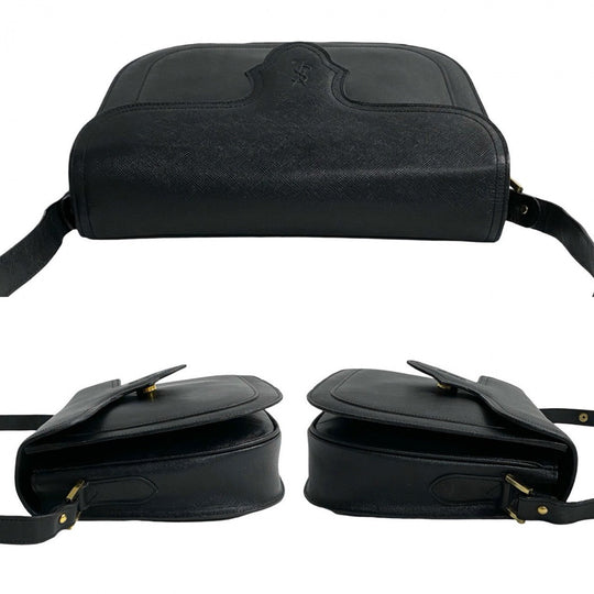 YVES SAINT LAURENT Shoulder Bag leather black
