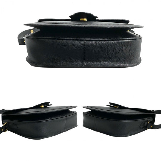 YVES SAINT LAURENT Shoulder Bag leather black