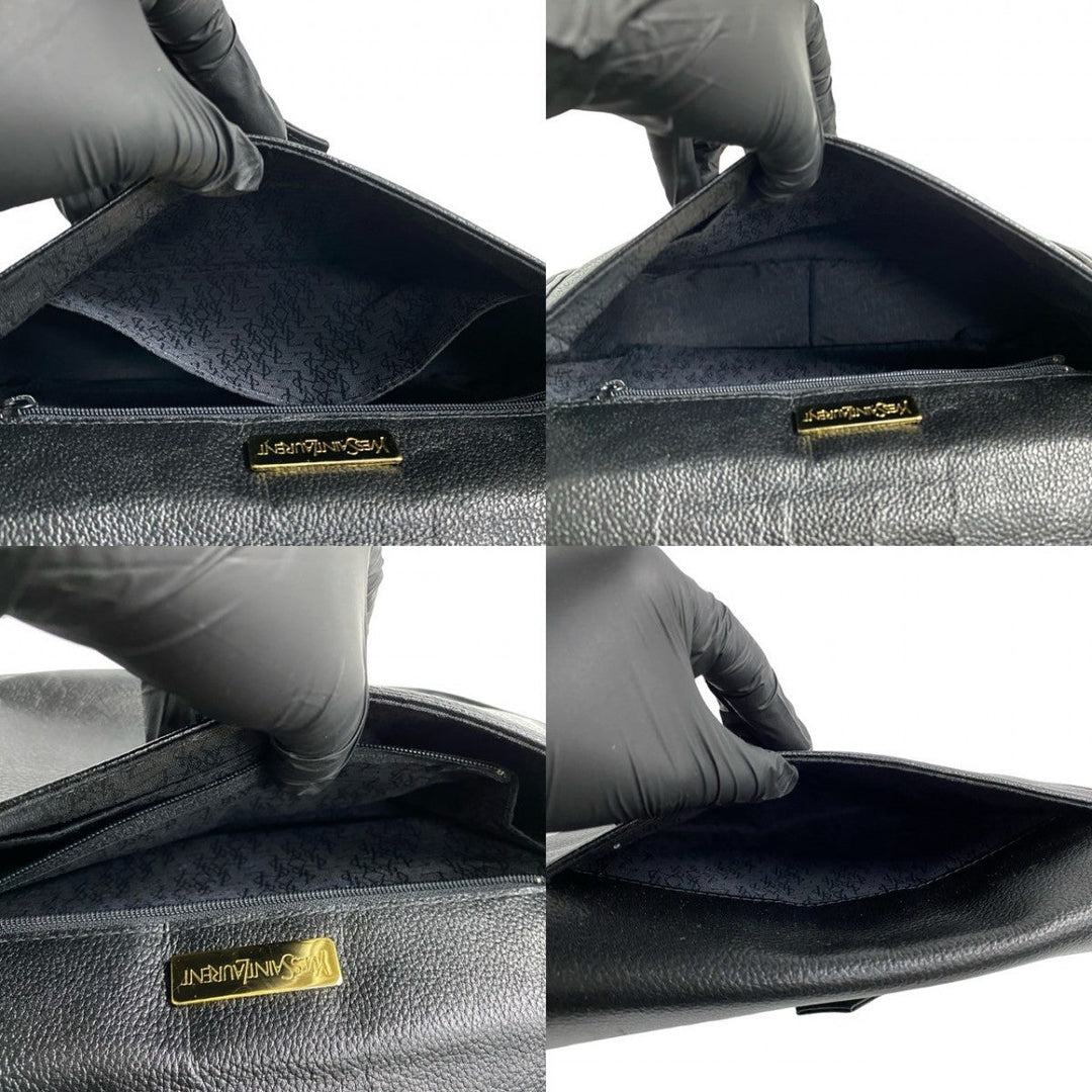 YVES SAINT LAURENT Shoulder Bag leather black