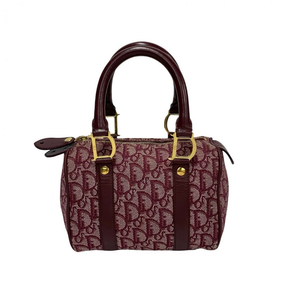 Dior Handbag leather wine-red
