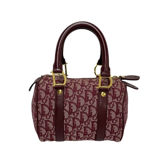 Dior Handbag leather wine-red